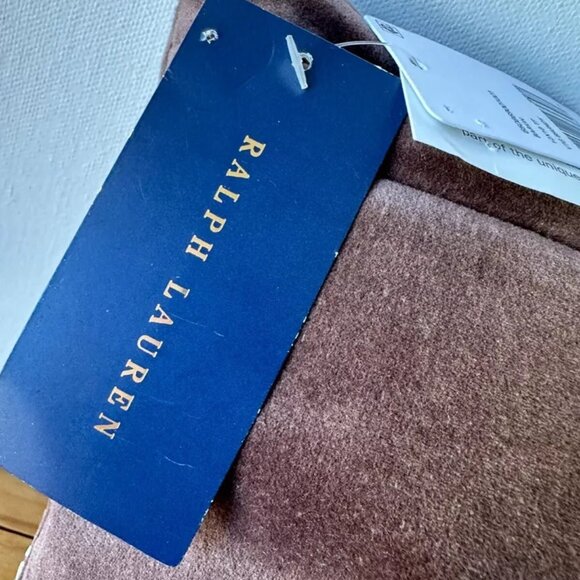 NWT $275 Ralph Lauren Throw Pillow Barkin 12" x 16" EMBELLISHED - Picture 9 of 13
